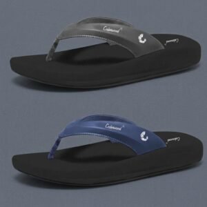 Cedarwood Men’s Thick-Sole Ergonomic Flip-Flops