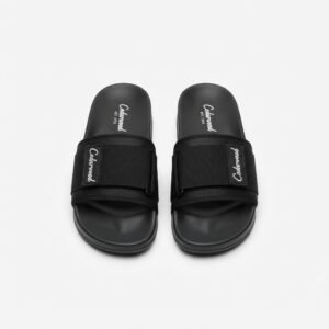 Premium Black Comfort Slides for Men