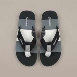 Cedarwood Men’s Modern Stripe Flip-Flops